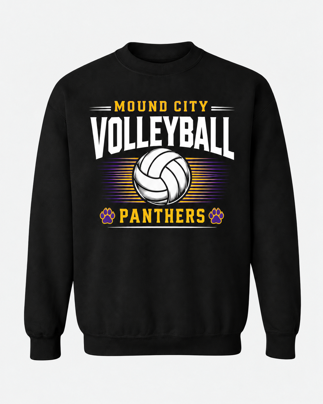 Mound City Panthers Volleyball Spirit Wear - Arched Script