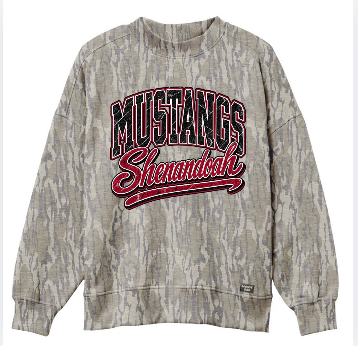 Mossy Oak Bottomland Mockneck Sweatshirt — Pre-Sale