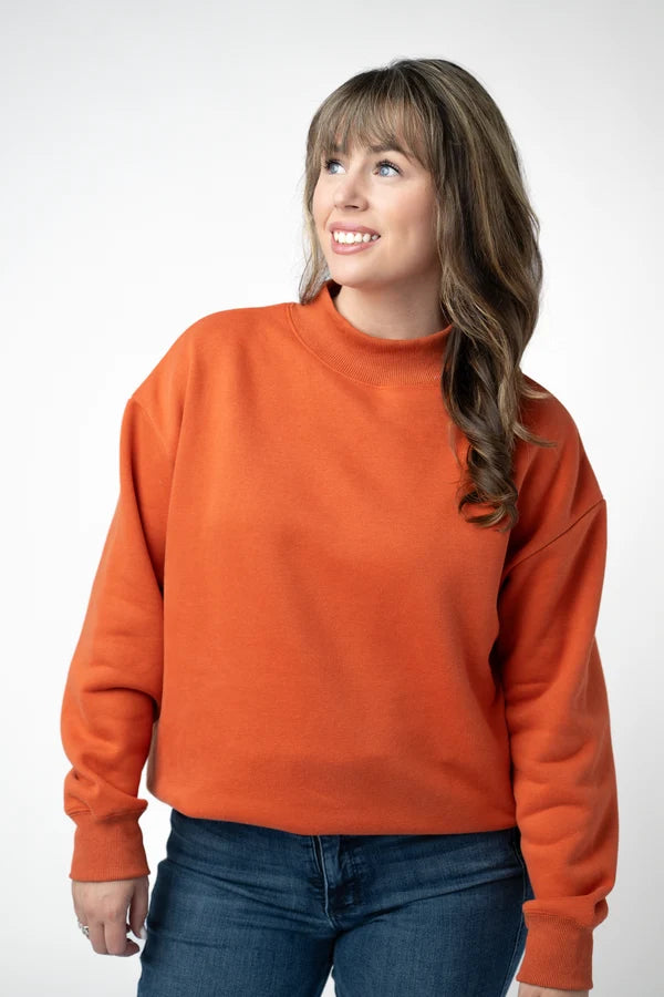 Marley Mock Neck Sweatshirt