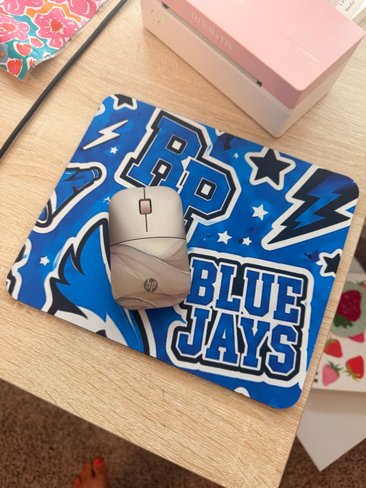 Rock Port Blue Jays Mascot Mouse Pad