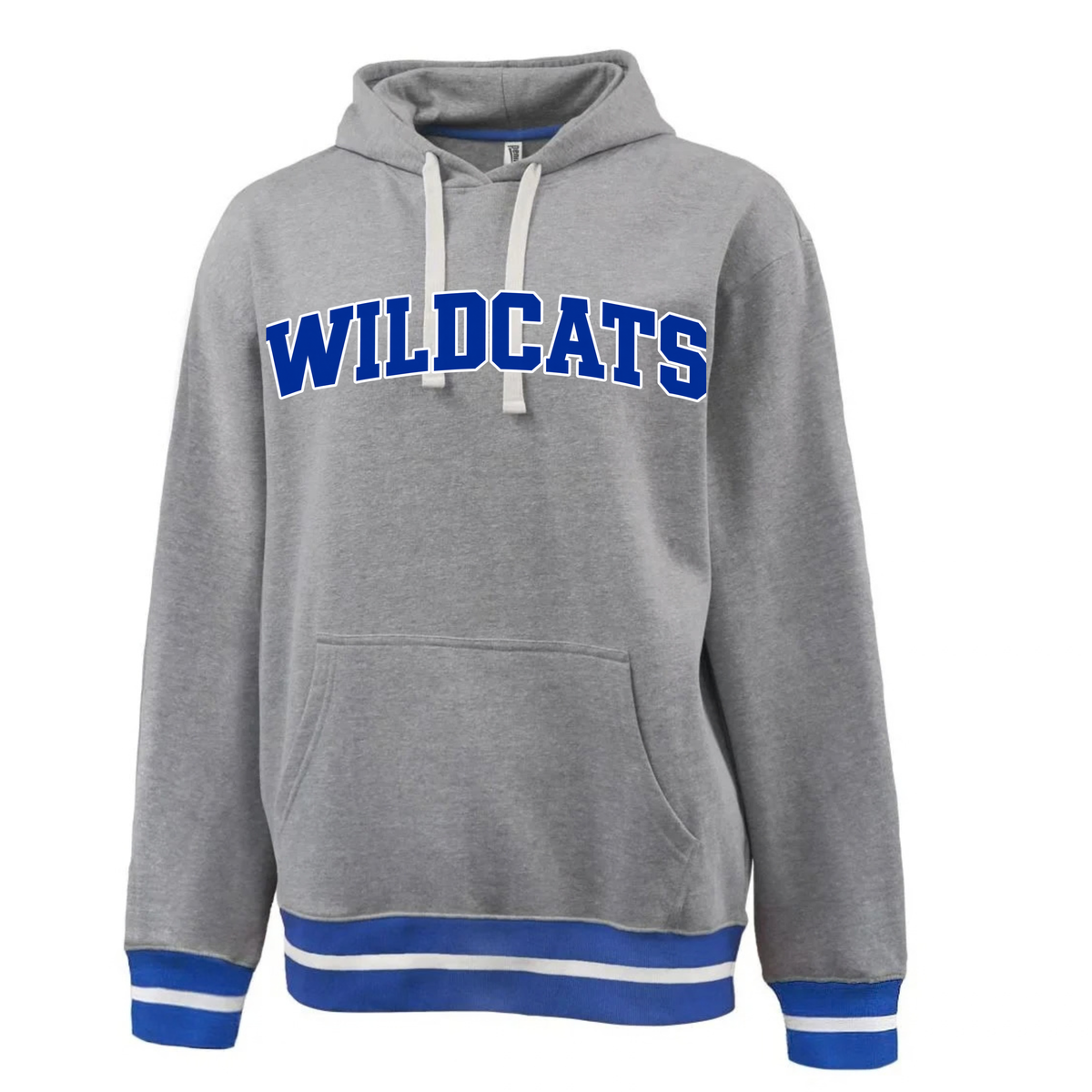 Hamburg Wildcats Varsity Rib Trim Hoodie