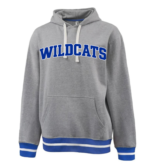 Hamburg Wildcats Varsity Rib Trim Hoodie