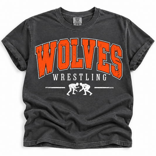 East Atchison Wolves Wrestling Arch Tee