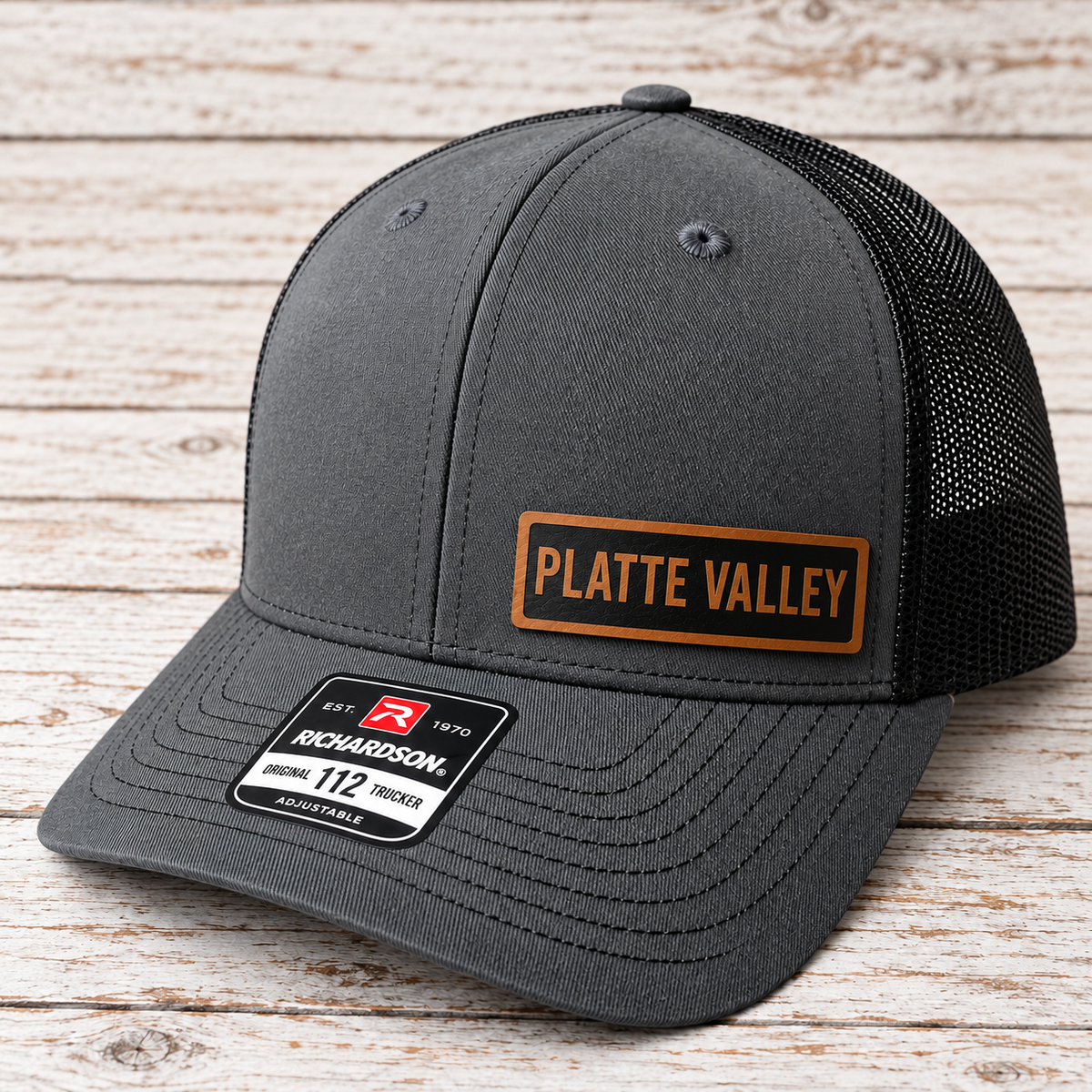 Platte Valley Leather Patch Hat