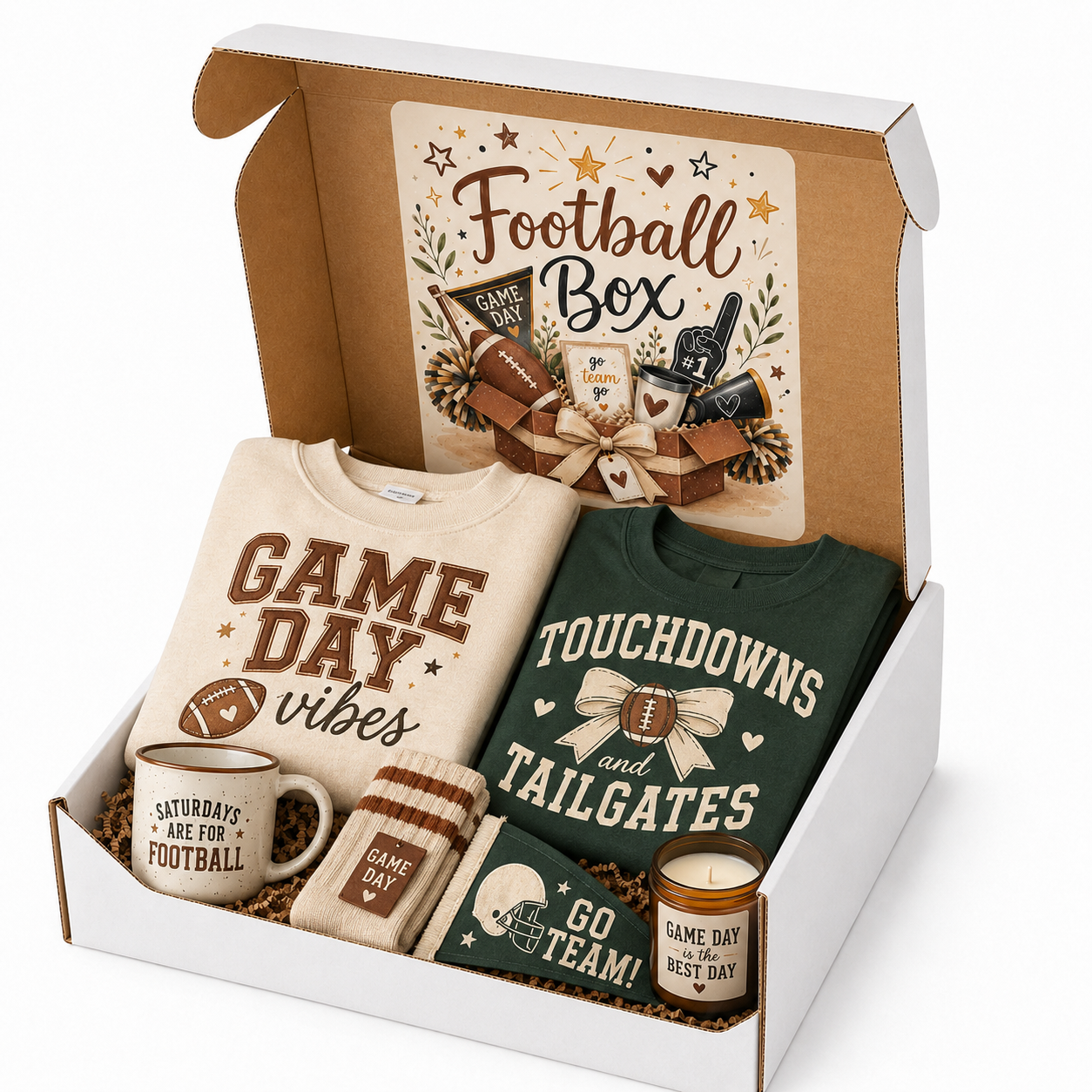 Football Box — Christmas in July Mystery Box