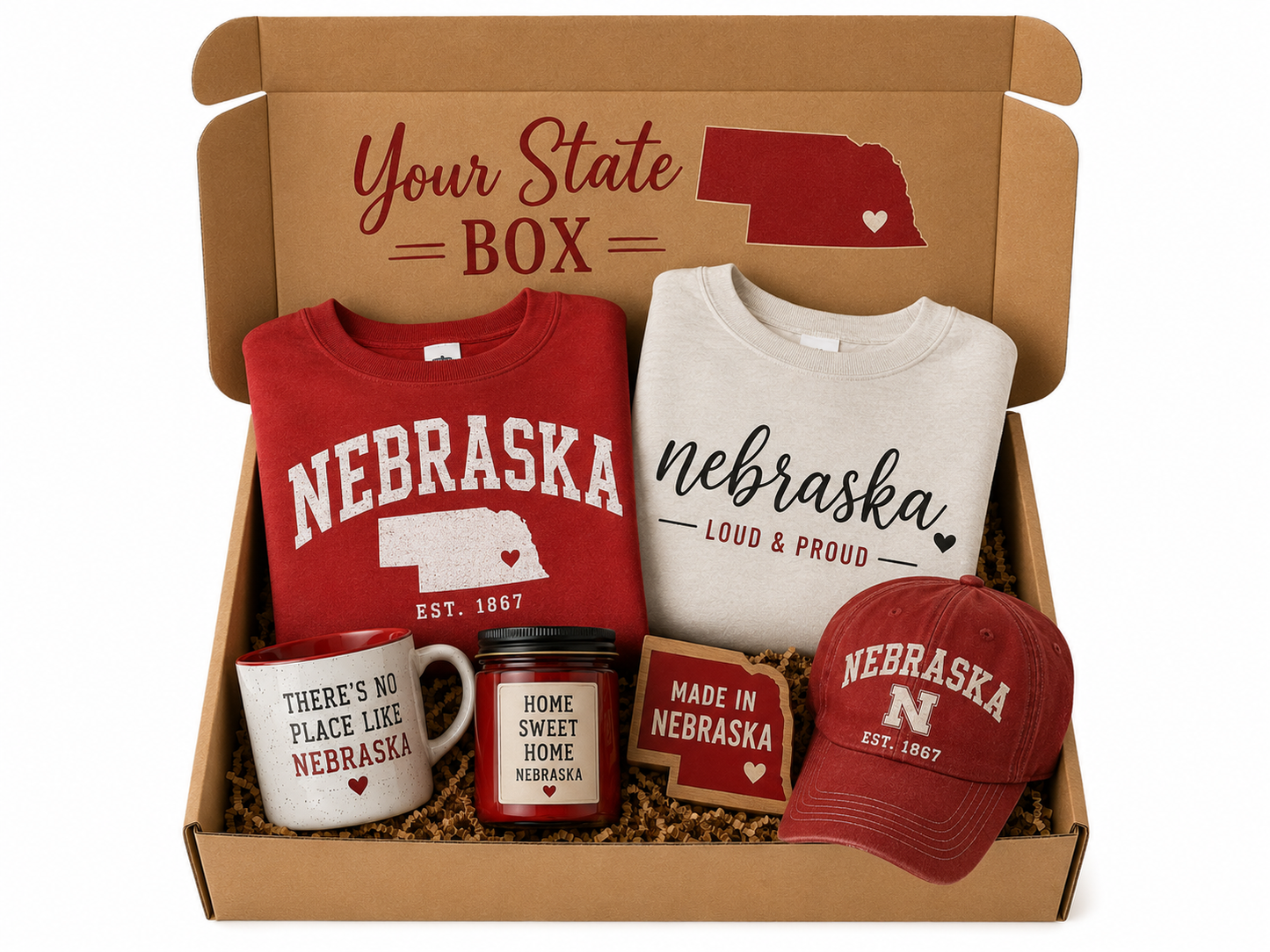 Home State Box — Christmas in July Mystery Box