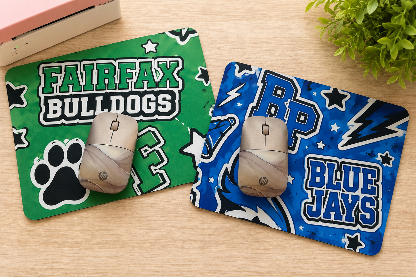 Custom Mascot Mouse Pad