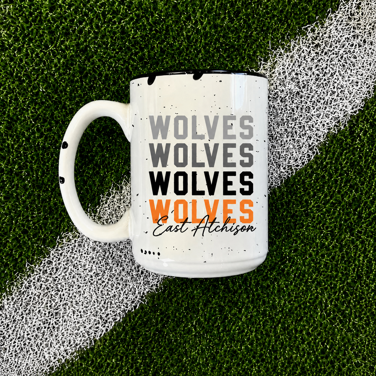 Custom School Spirit Mug — Your Team, Mascot & Colors