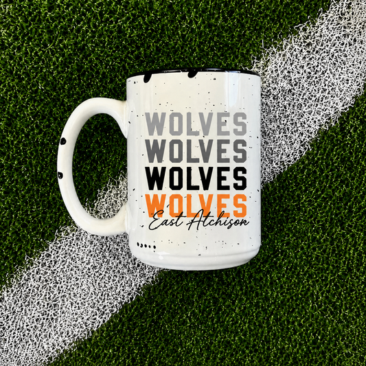 Custom School Spirit Mug — Your Team, Mascot & Colors