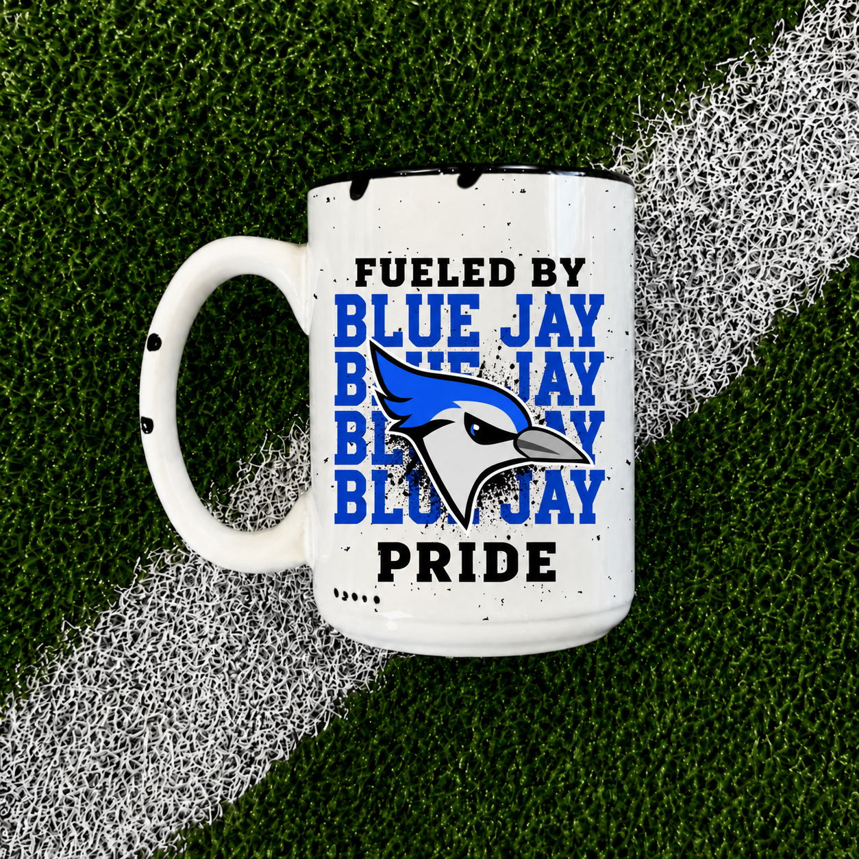 Custom School Spirit Mug — Your Team, Mascot & Colors