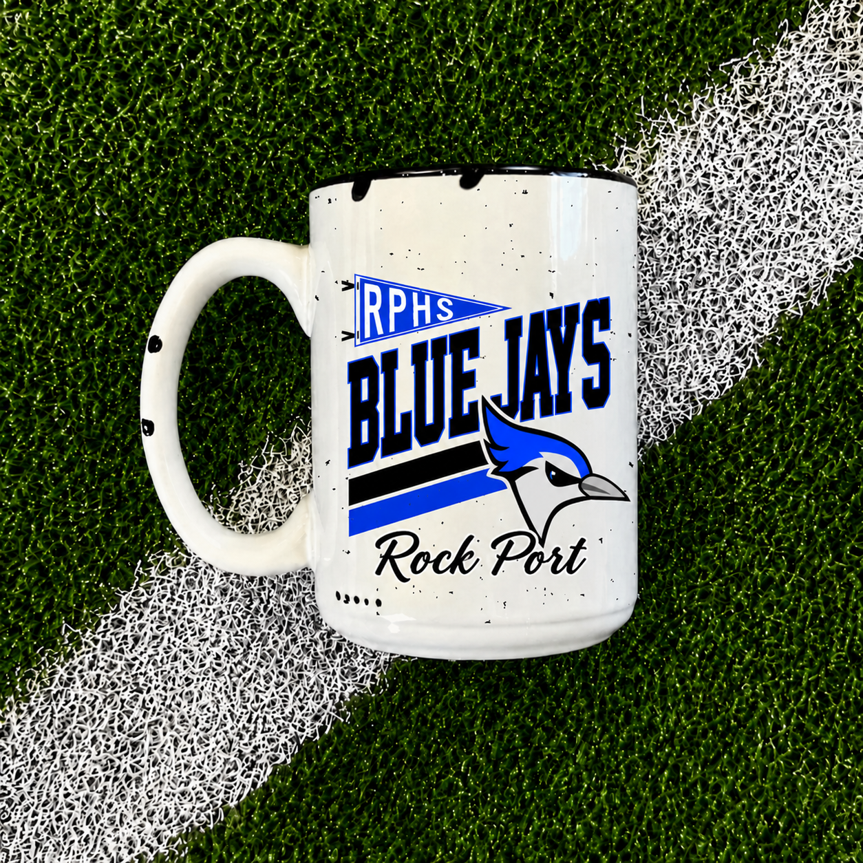 Custom School Spirit Mug — Your Team, Mascot & Colors