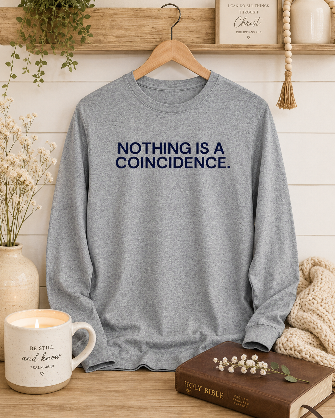 Nothing Is a Coincidence. — Recycled Blend Tee