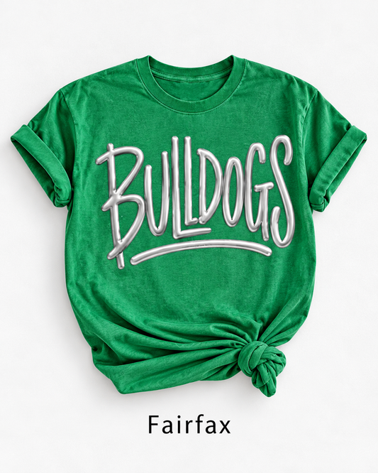 Fairfax Metallic Puff Tee, Crew & Hoodie