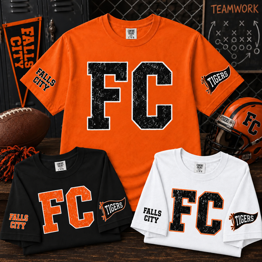 Falls City Tigers Varsity Team Tee