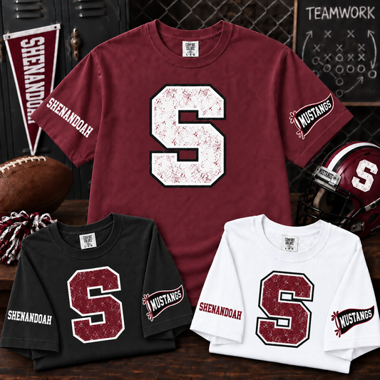 Shenandoah Mustangs Varsity Team Tee