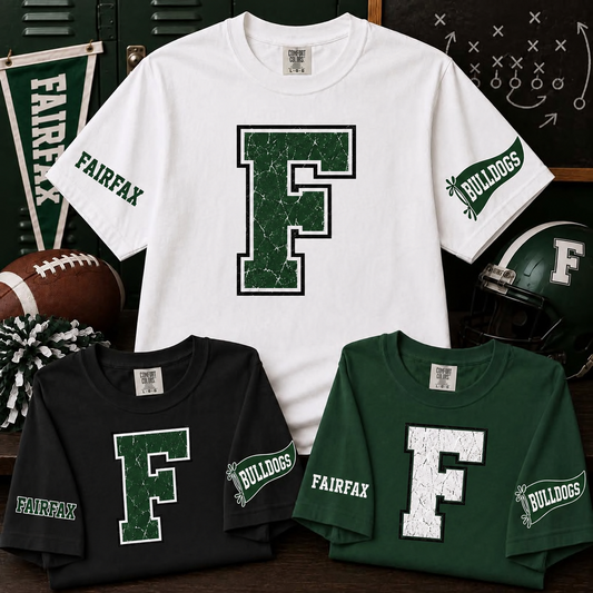 Fairfax Bulldogs Varsity Team Tee