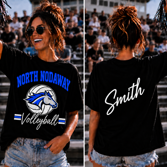 North Nodaway Mustangs Adult Custom Gameday Tee