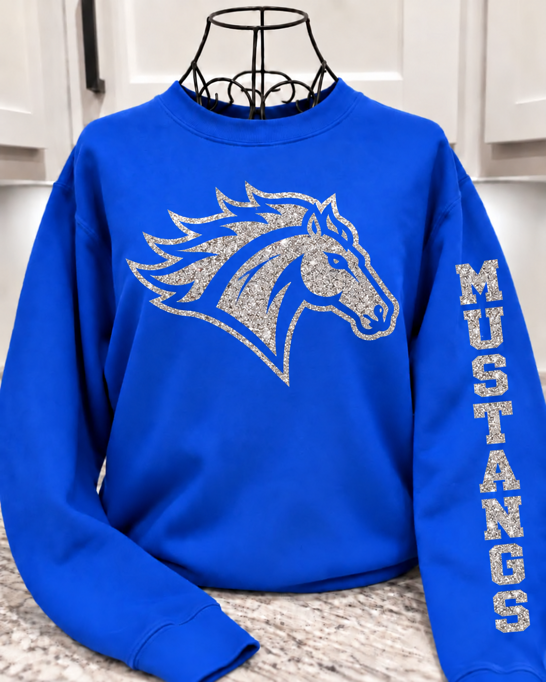 North Nodaway Mustangs Glitter Mascot Crew