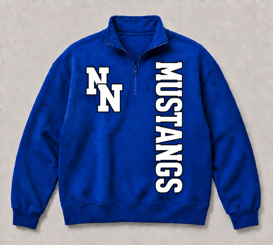North Nodaway Mustangs Quarter Zip Sweatshirt