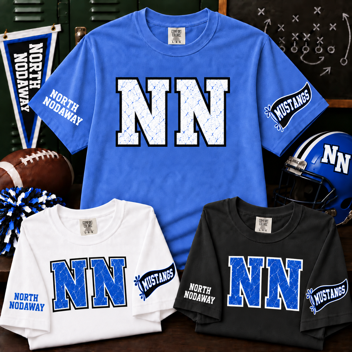 North Nodaway Mustangs Varsity Team Tee