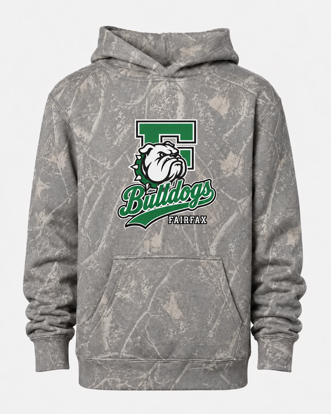 Fairfax Bulldogs Deadwood Tree Camo Hoodie | Youth & Adult