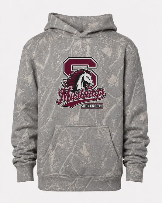 Shenandoah Mustangs Deadwood Tree Camo Hoodie | Youth & Adult