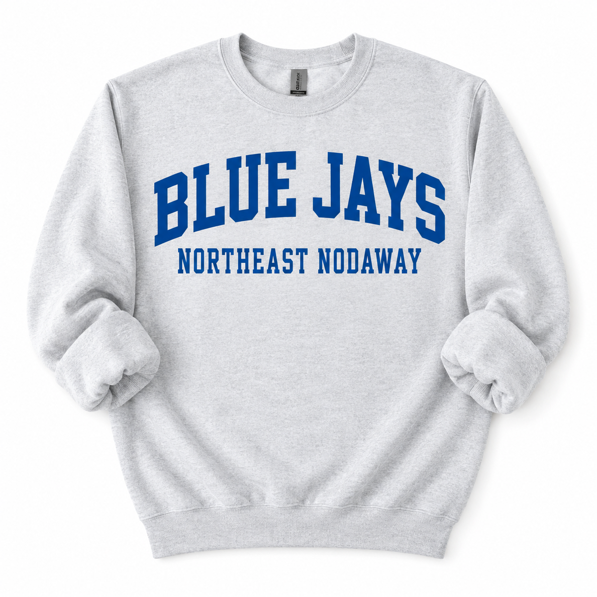 Northeast Nodaway Blue Jays Varsity Mascot Tee, Sweatshirt & Hoodie