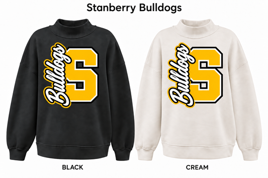 Stanberry Bulldogs Mockneck - Pick Your Design - Pre-Order