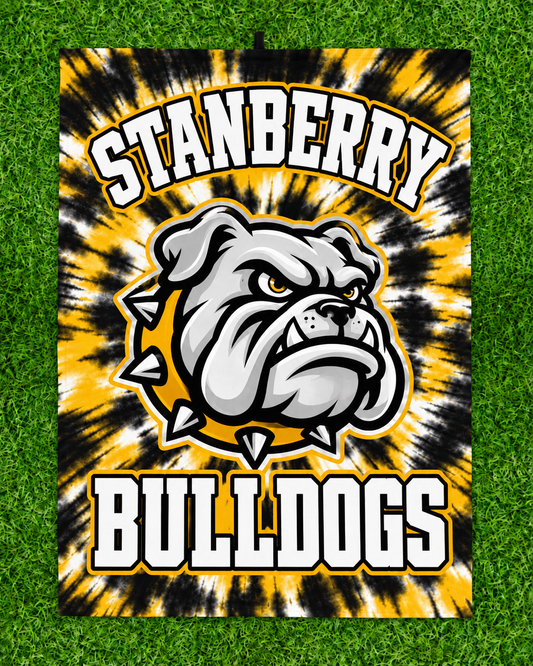 Stanberry Bulldogs Minky Blanket - 50x60