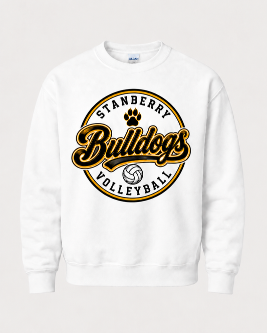 Stanberry Bulldogs Volleyball Spirit Wear - Circle Badge