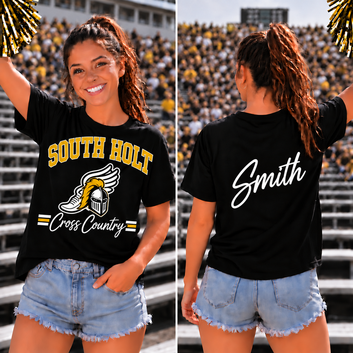 South Holt Knights Adult Custom Gameday Tee