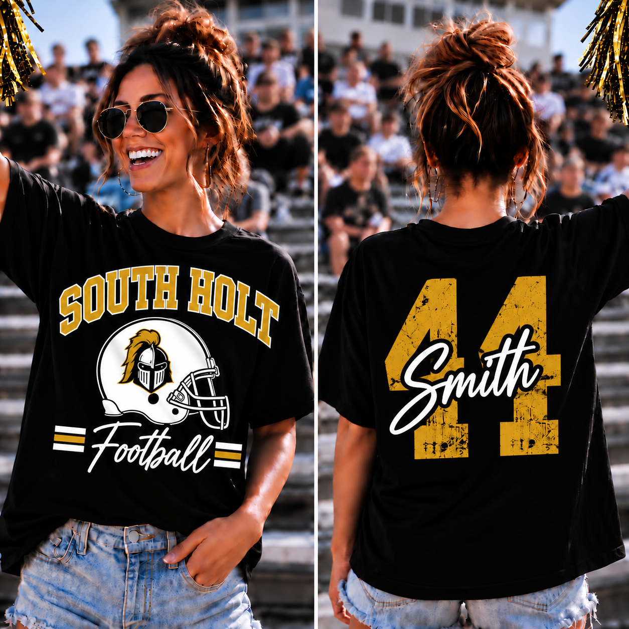 South Holt Knights Adult Custom Gameday Tee