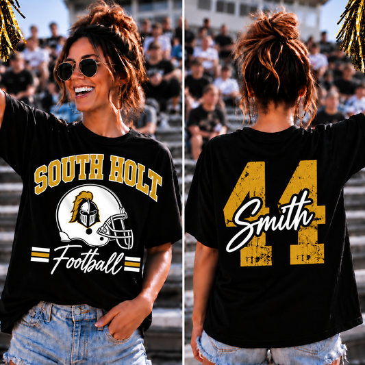South Holt Knights Adult Custom Gameday Tee