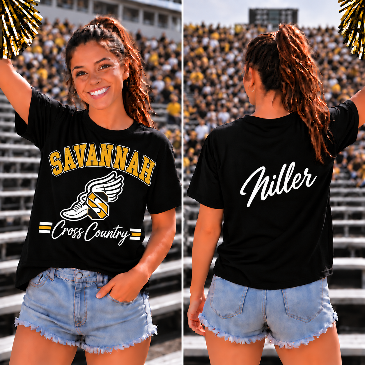 Savannah Savages Adult Custom Gameday Tee