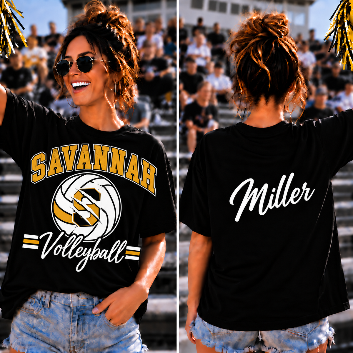 Savannah Savages Adult Custom Gameday Tee