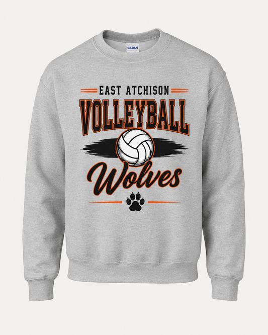 Volleyball Spirit Wear - Retro Lines