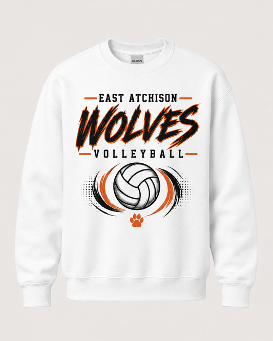Volleyball Spirit Wear - Brushstroke