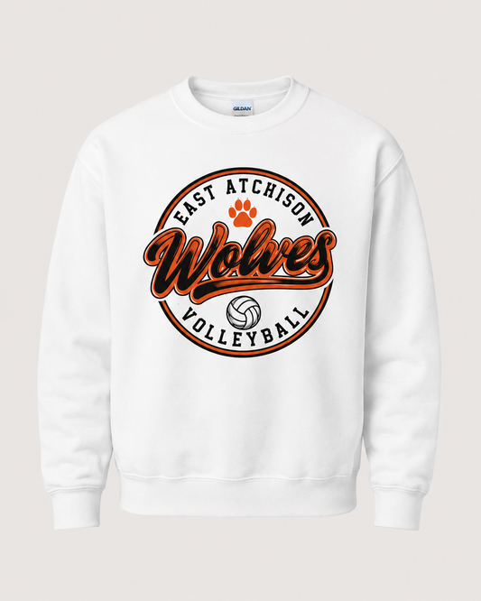 Volleyball Spirit Wear - Circle Badge