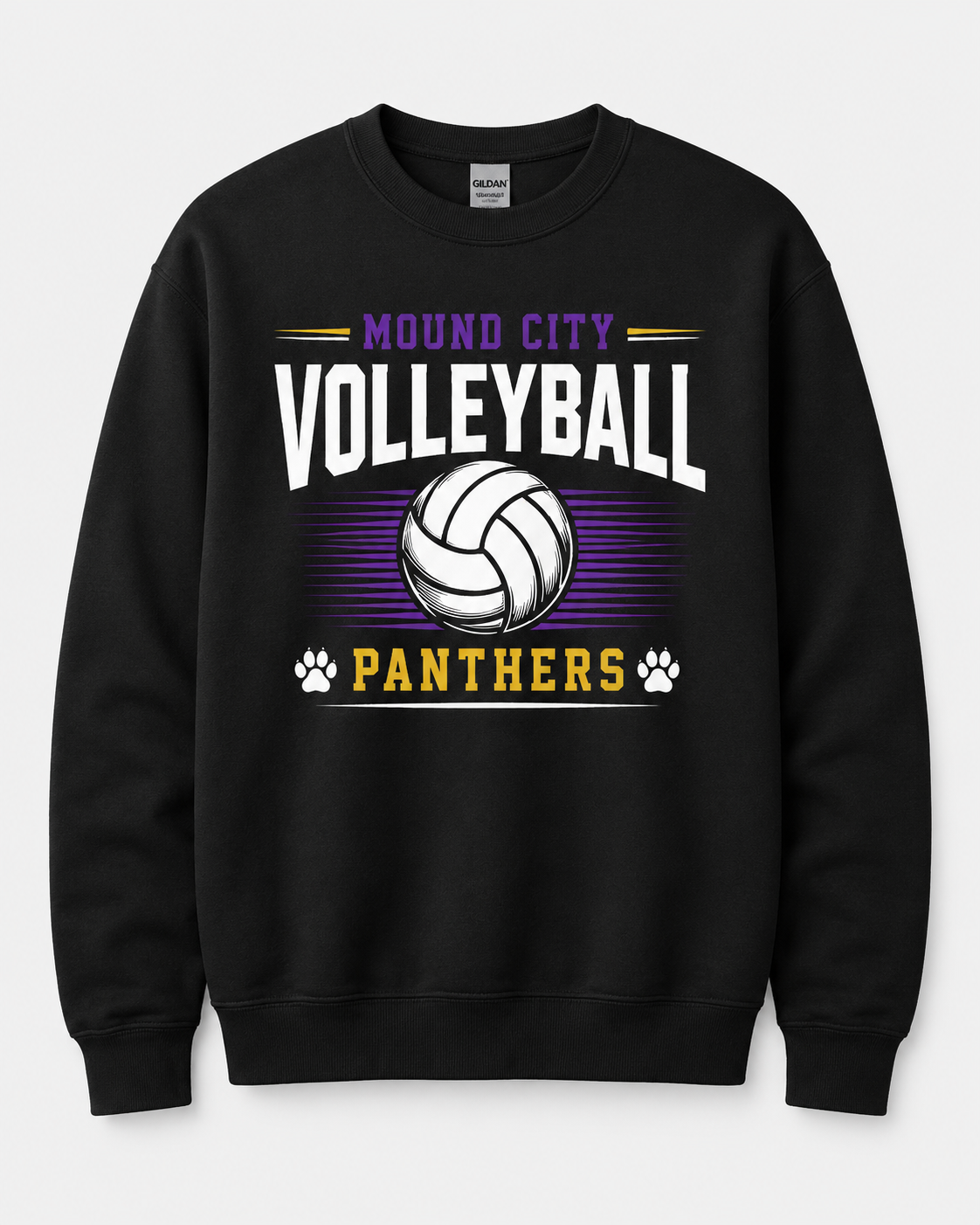 Volleyball Spirit Wear - Arched Script