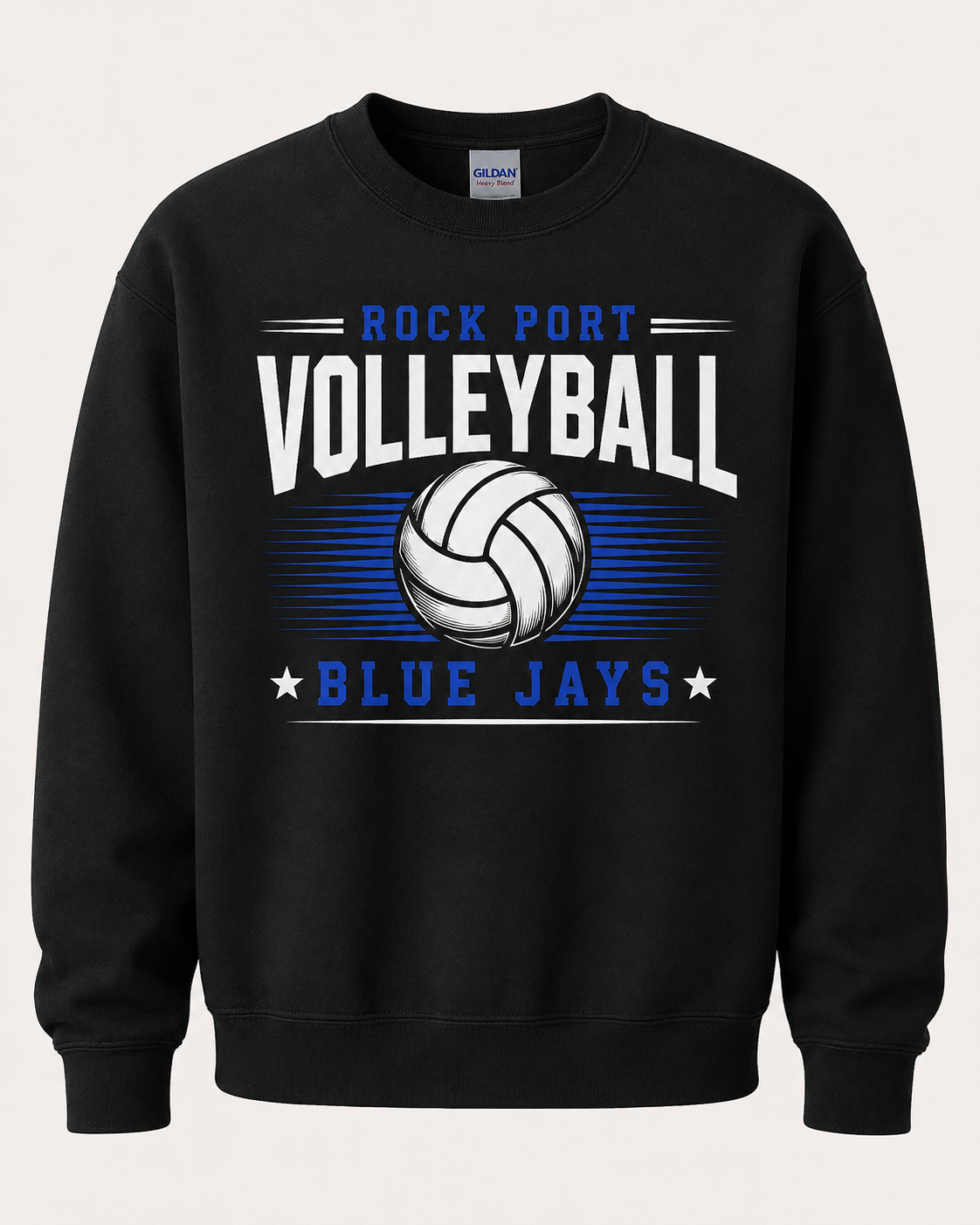 Volleyball Spirit Wear - Arched Script