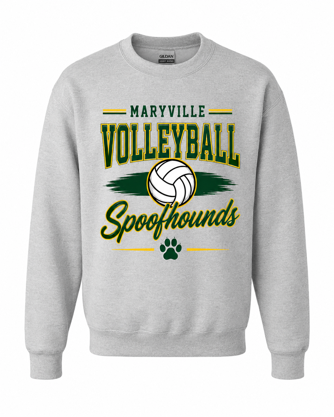 East Atchison Wolves Volleyball Spirit Wear - Retro Lines