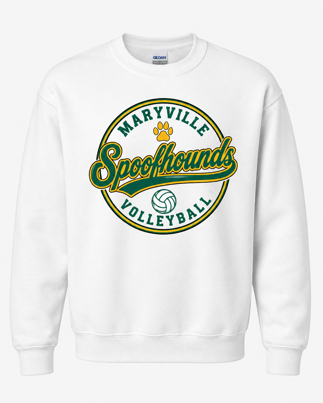 East Atchison Wolves Volleyball Spirit Wear - Circle Badge