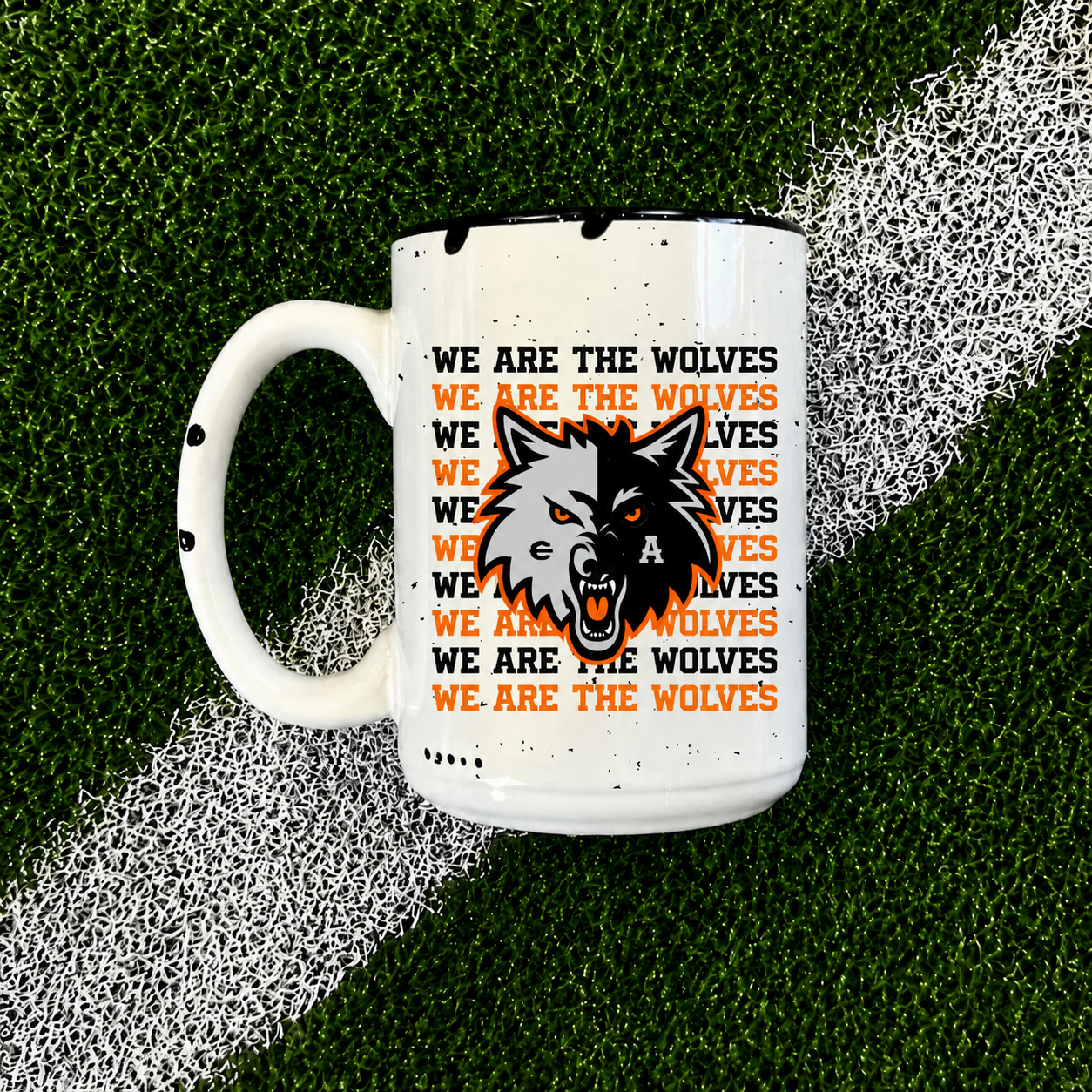 Custom School Spirit Mug — Your Team, Mascot & Colors