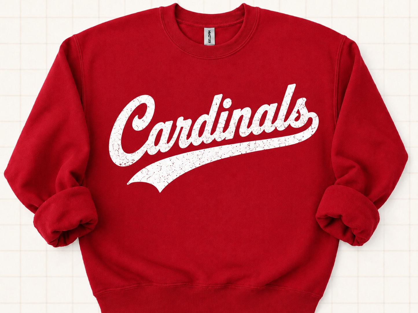 Custom Script Mascot Tee — Your Team & Colors