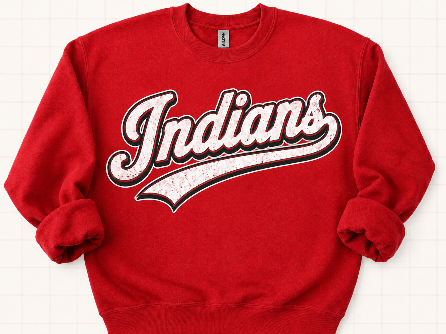 Custom Script Mascot Tee — Your Team & Colors