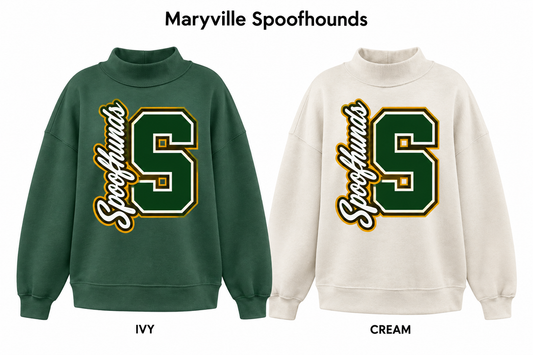 Maryville Spoofhounds Mockneck - Pick Your Design - Pre-Order