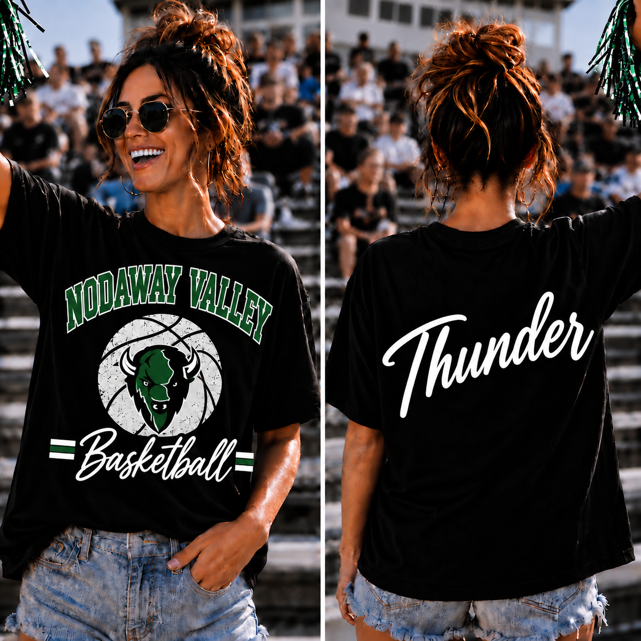 Nodaway Valley Thunder Adult Custom Gameday Tee