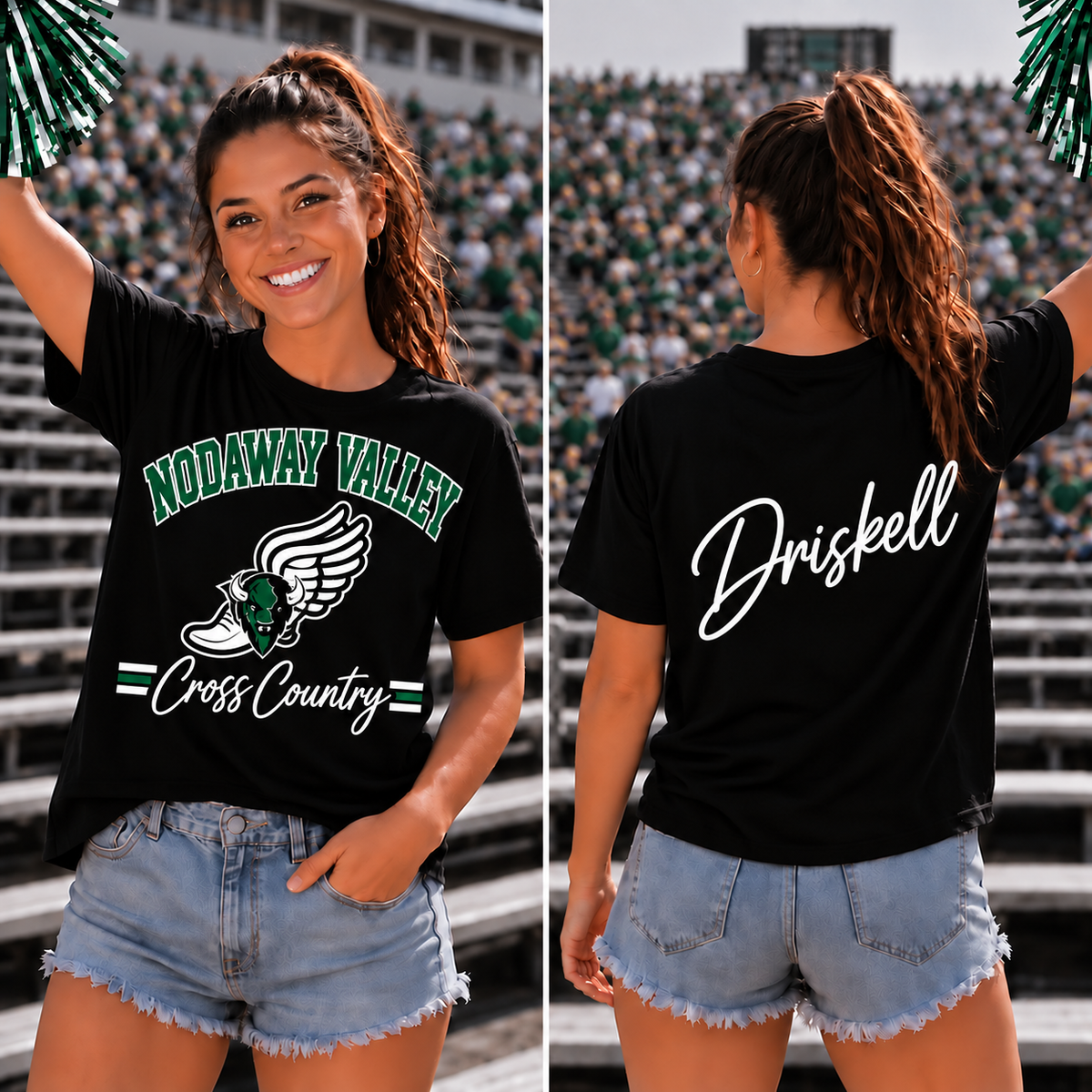 Nodaway Valley Thunder Adult Custom Gameday Tee