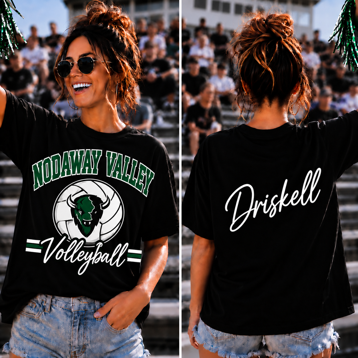Nodaway Valley Thunder Adult Custom Gameday Tee