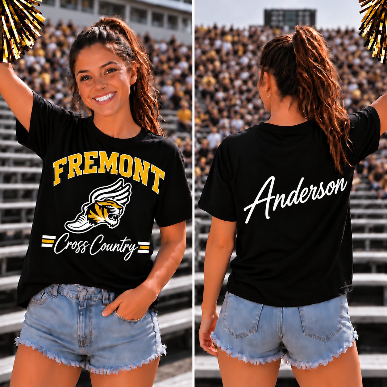 Fremont Tigers Adult Custom Gameday Tee